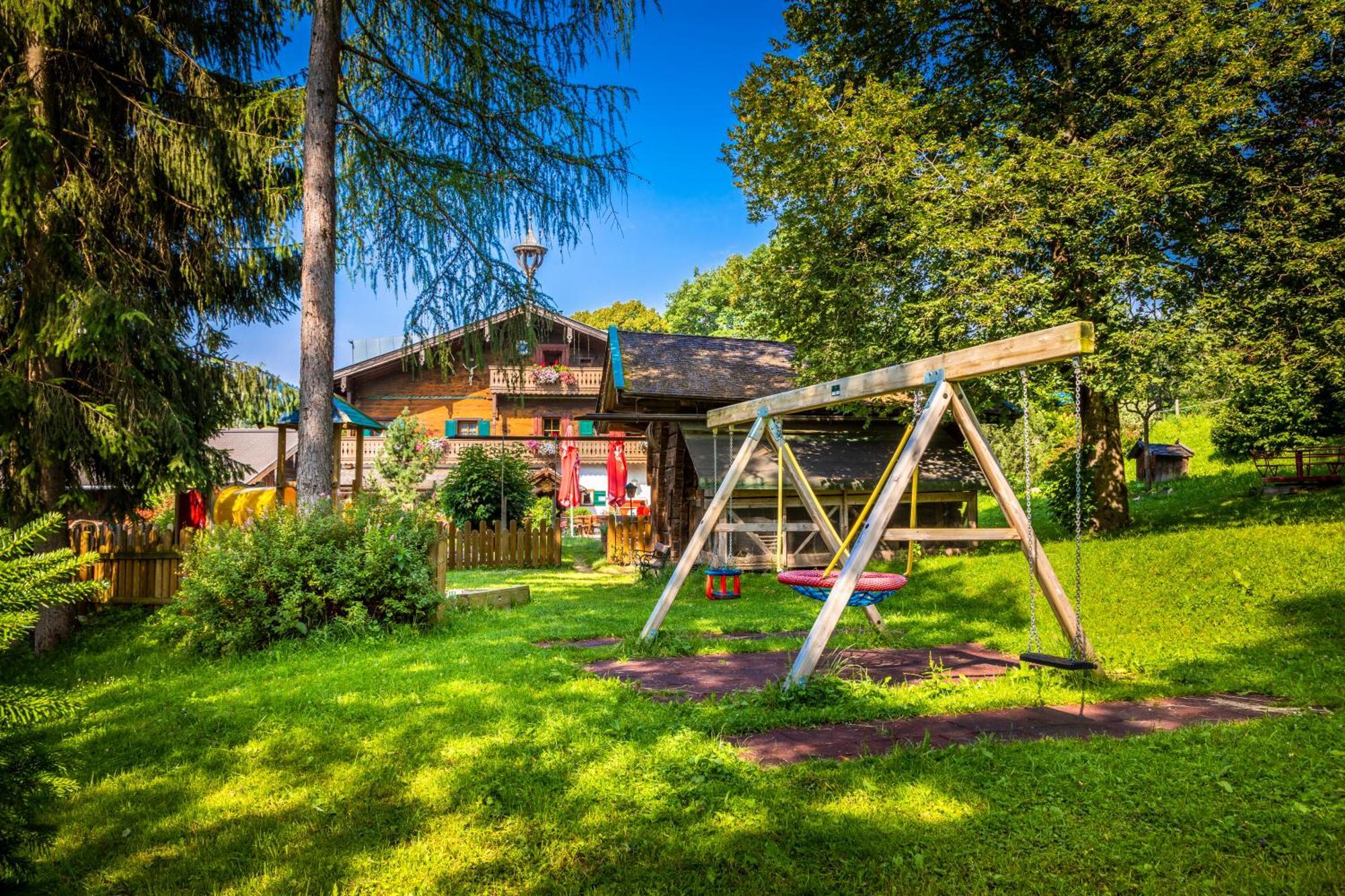 Ferienhof Millinghof Leogang Bagian luar foto