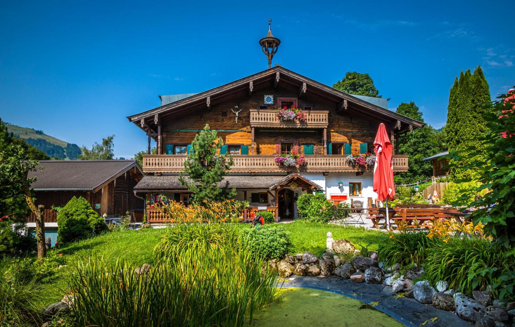 Ferienhof Millinghof Leogang Bagian luar foto